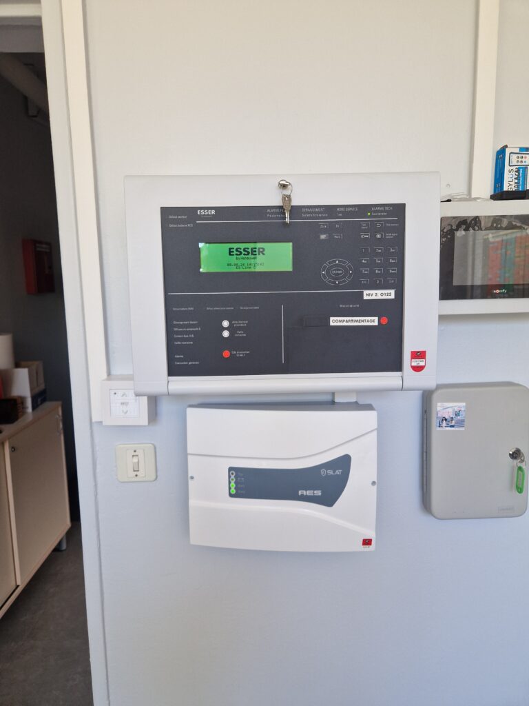 Installation alarme incendie