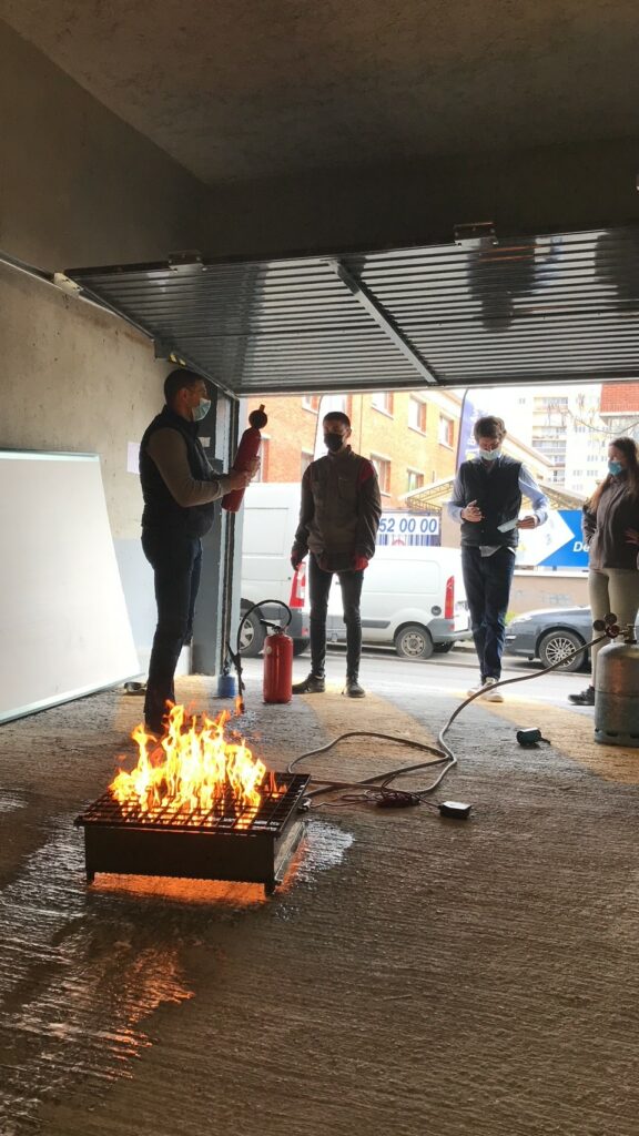 Formation sécurité incendie
